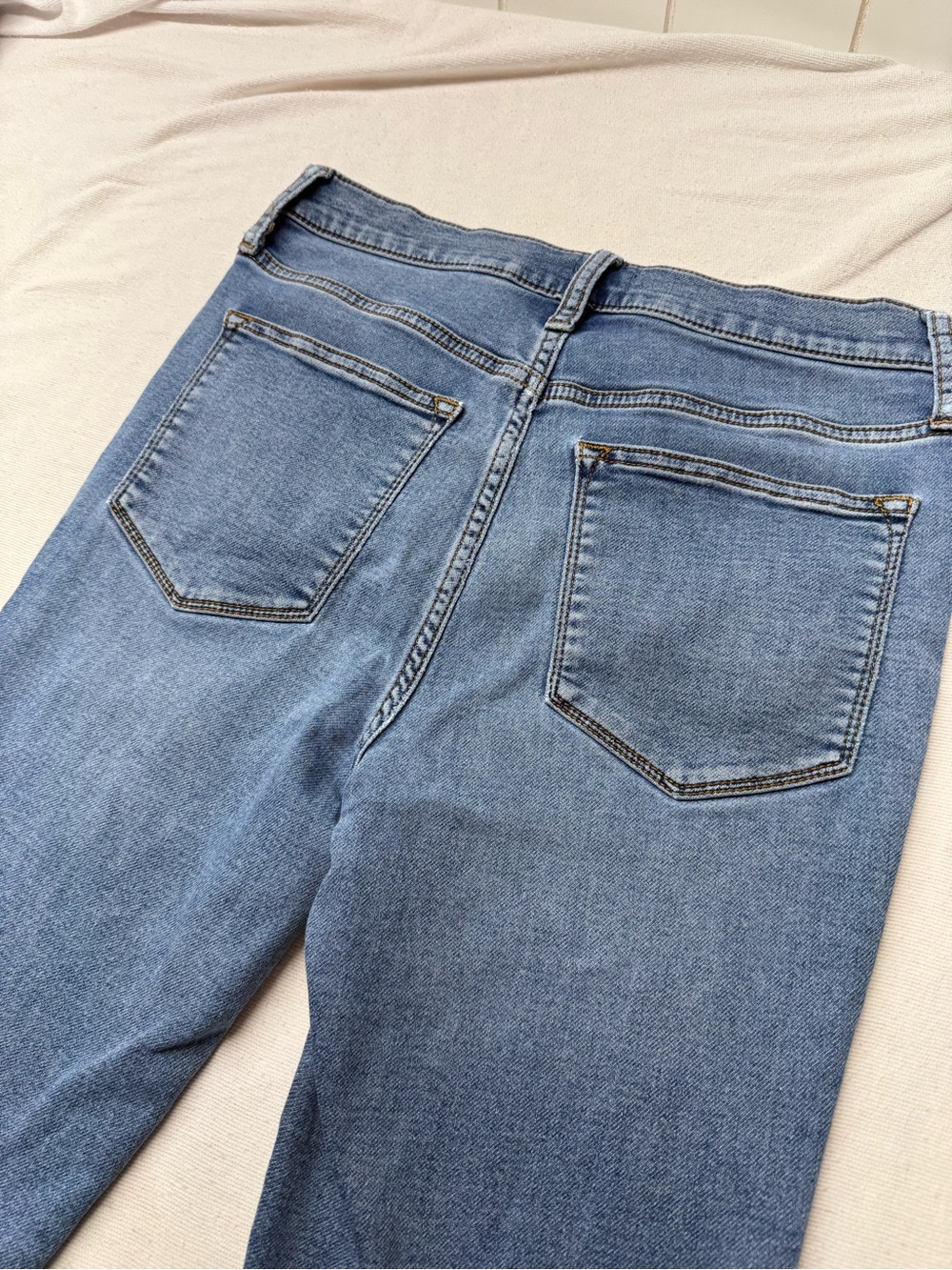J. Crew Light Blue High-Rise Skinny Jeans - Picture 7 of 7